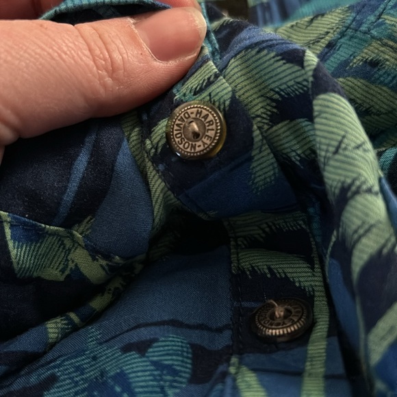 Harley Davidson Hawaiian Motorcycle Biker Sleeveless Button Up XL Men’s - Picture 4 of 5